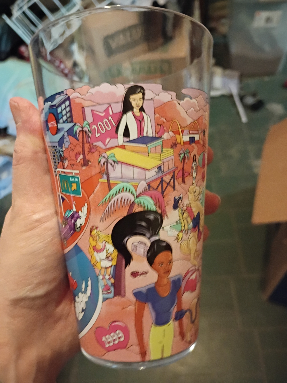 Barbie And Hot Wheels McDonald's Collectors Cup